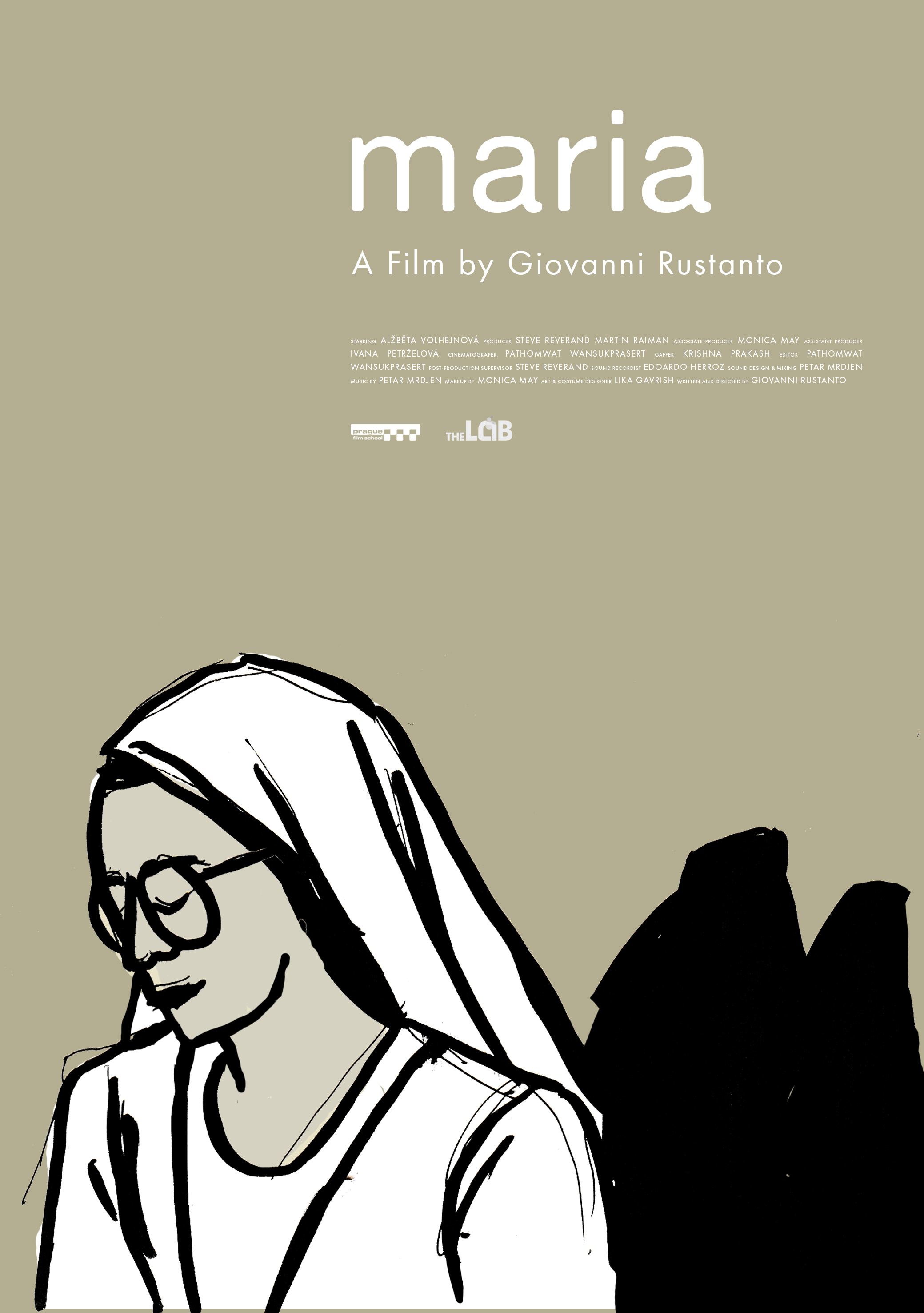 Poster for the short film Maria